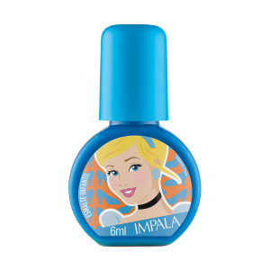 Esmalte Infantil Impala Cremoso Disney Princesas Cinderela-Gentileza Gera Magia - Nova Fórmula